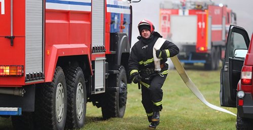 В Чечерском районе при пожаре уничтожено 90 т соломы