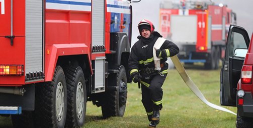 В Крупском районе при пожаре погиб мужчина