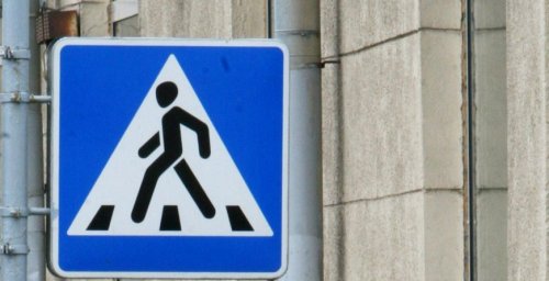 В Молодечно минивэн сбил на переходе пенсионера